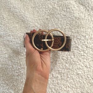 Brown snakeskin belt! Sad to see it go!